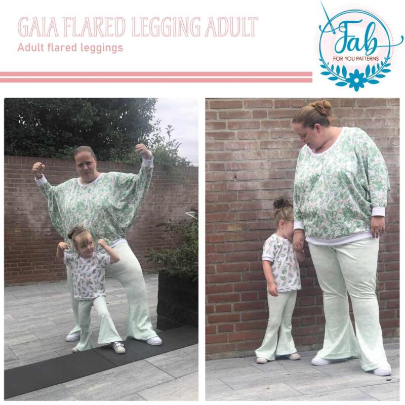 Gaia Flared Leggings Adult (EU28/US00 - EU60/US30) - Image 4