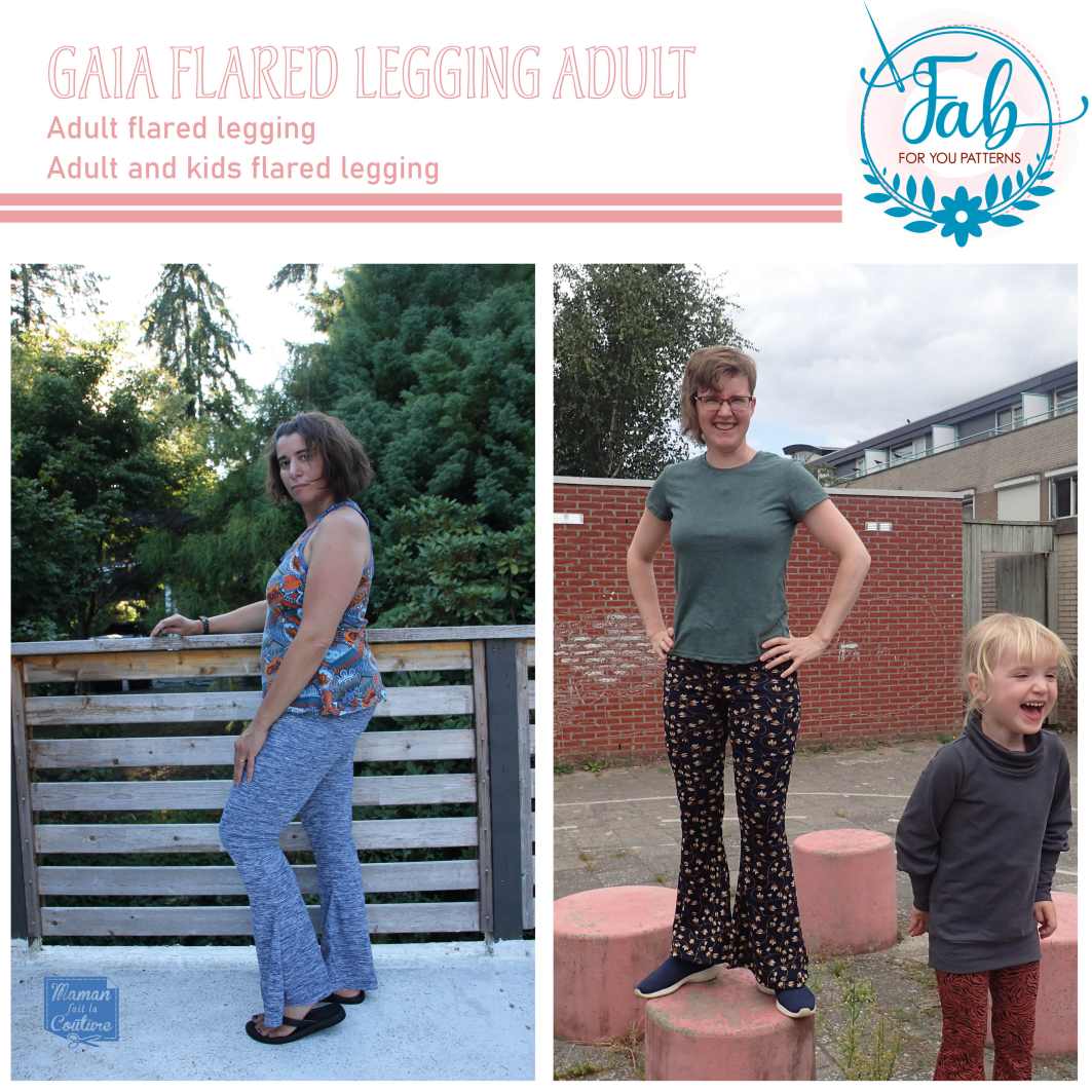 Gaia Flared Leggings Adult (EU28/US00 - EU60/US30) - Image 16