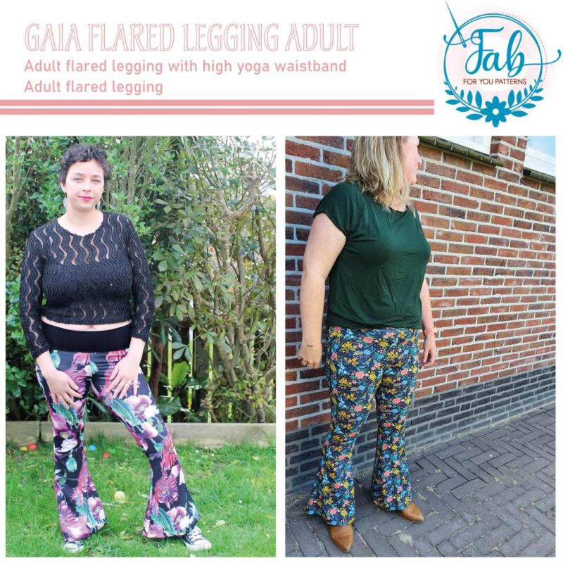Gaia Flared Leggings Adult (EU28/US00 - EU60/US30) - Image 17