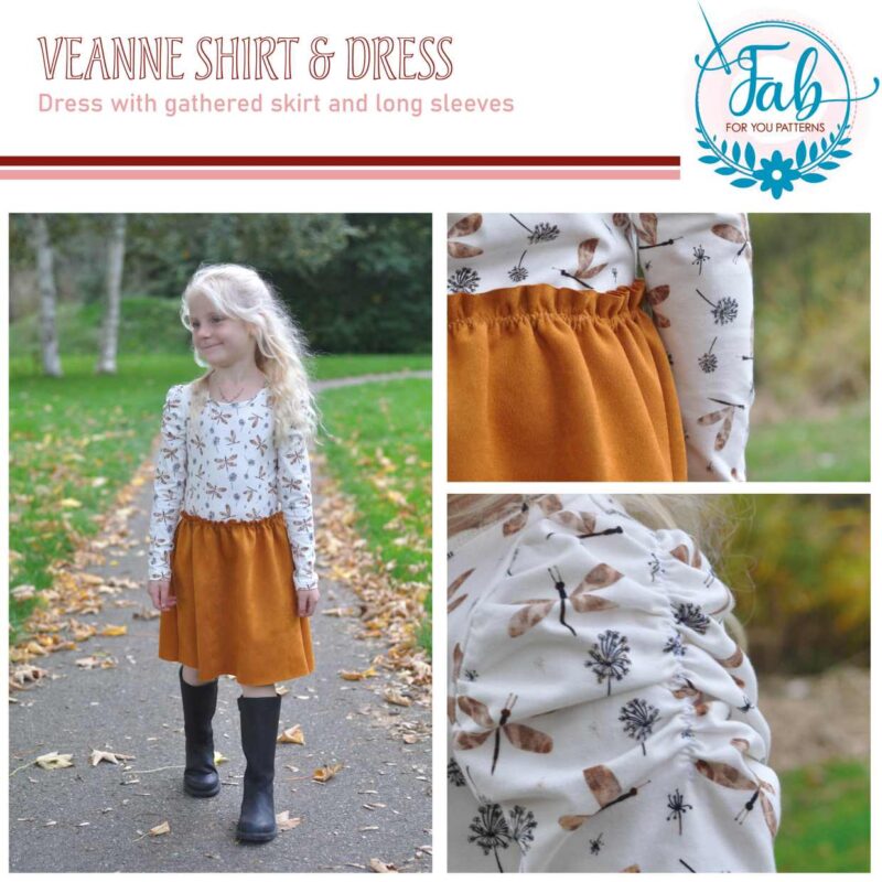 Veanne Shirt & Dress (NB-14Y) - Image 2
