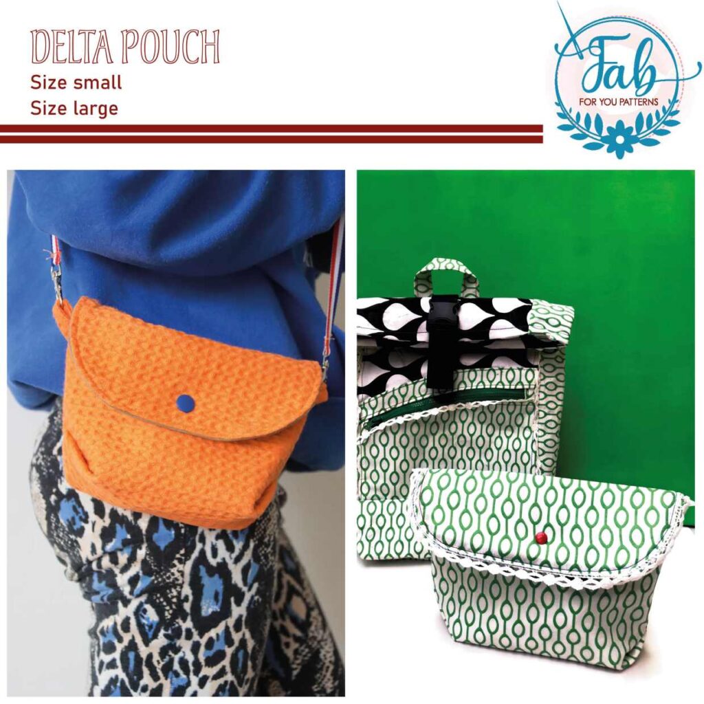 Delta Pouch (Free with code) Fab For You Patterns