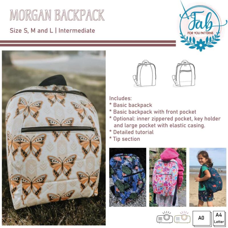 Morgan Backpack  (S/M/L)