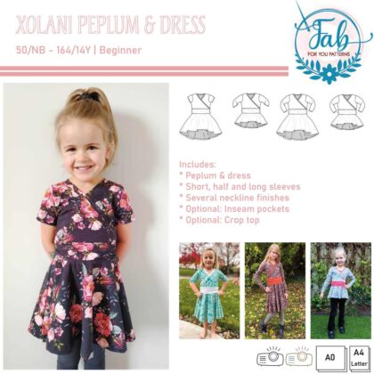 Xolani Peplum & Dress (NB-14Y)