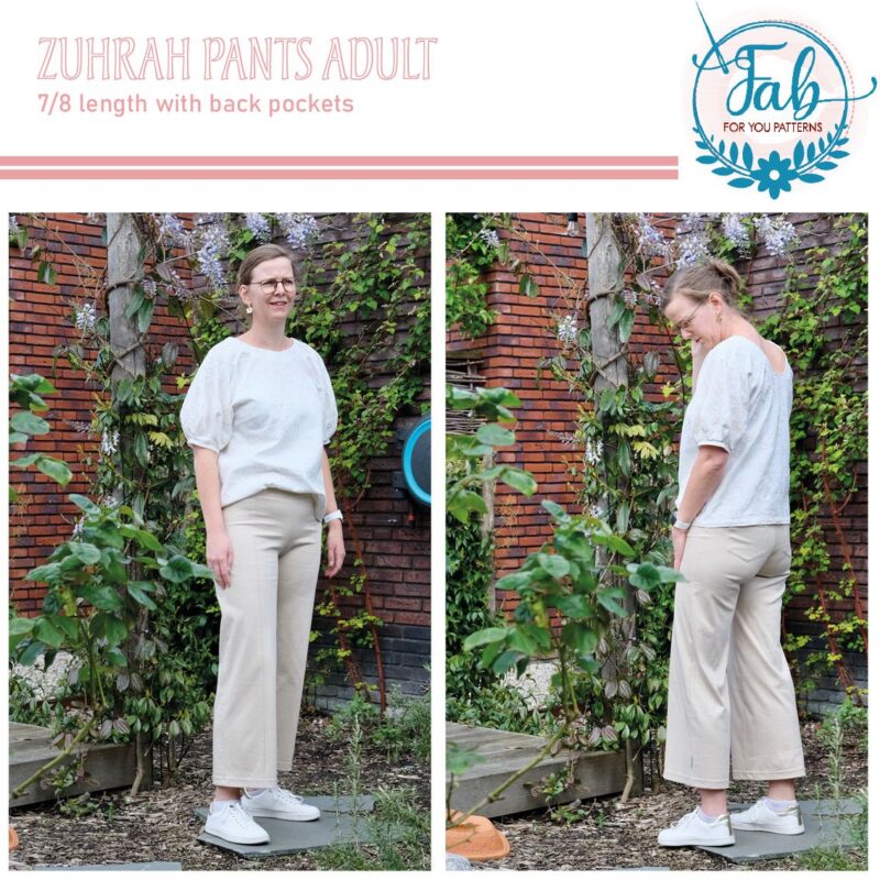 Zuhrah Adult Wide Leg Pants (EU28/US00 - EU60/US30) - Image 15