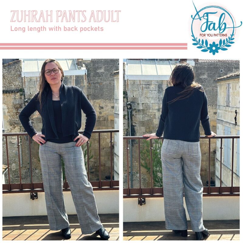 Zuhrah Adult Wide Leg Pants (EU28/US00 - EU60/US30) - Image 14