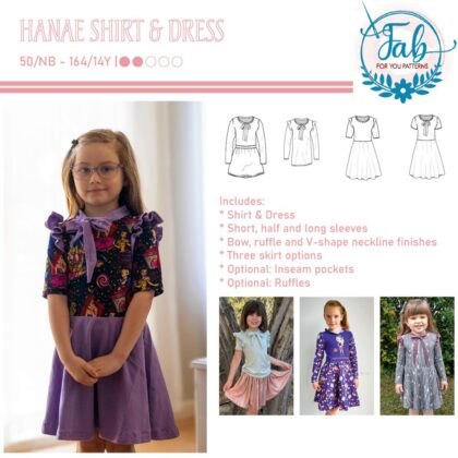 Hanae Shirt & Dress (NB-14Y)
