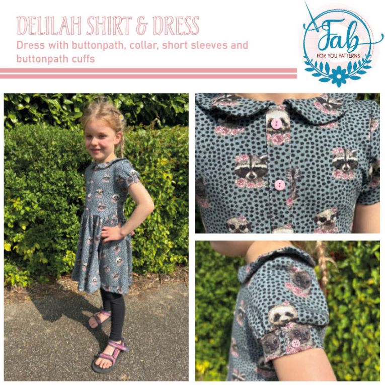 Delilah Shirt & Dress (NB-14Y) - Image 4
