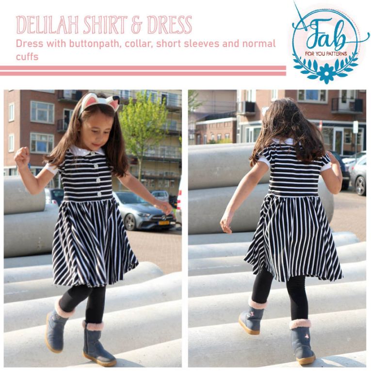 Delilah Shirt & Dress (NB-14Y) - Image 2