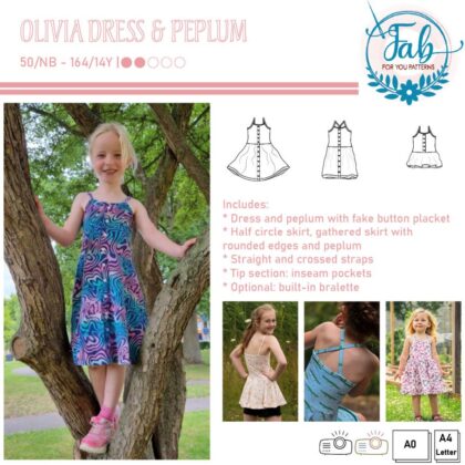 Olivia Peplum & Dress (NB-14Y)