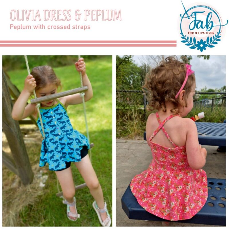 Olivia Peplum & Dress (NB-14Y) - Image 4