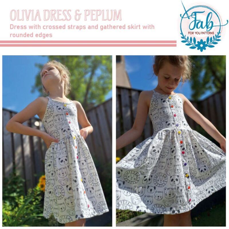 Olivia Peplum & Dress (NB-14Y) - Image 13