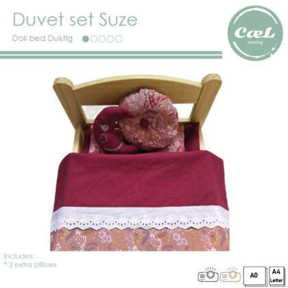 Suze Duvet and Pillow set (Baby Born Doll) (Free with code)
