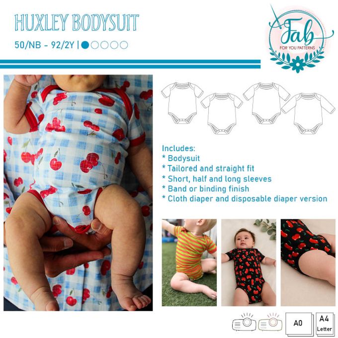 Huxley Bodysuit (NB-2Y) (Free with code)