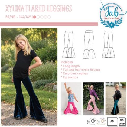 Xylina Flared Leggings (NB-14Y)