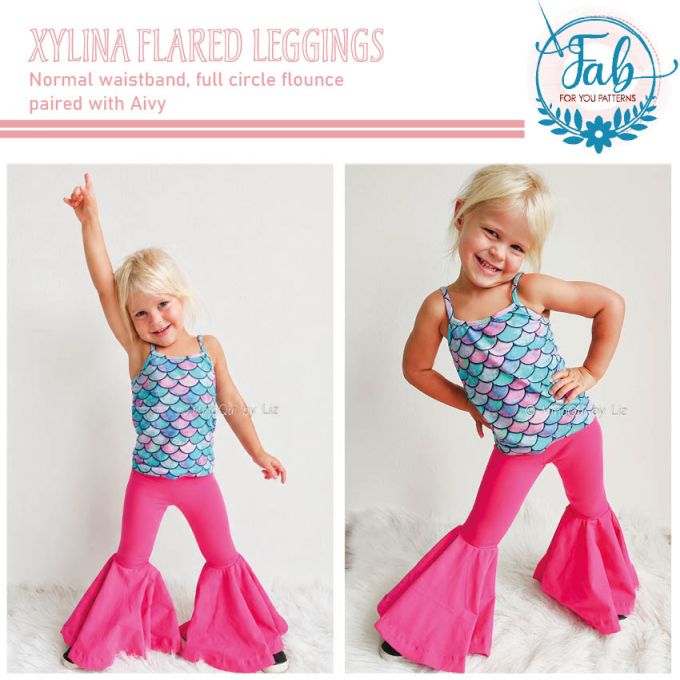 Xylina Flared Leggings (NB-14Y) - Image 4